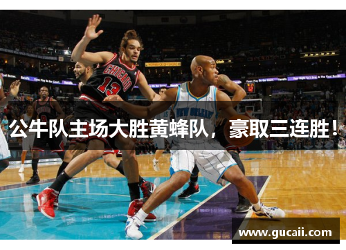 公牛队主场大胜黄蜂队，豪取三连胜！